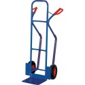 Diable 250 kg avec bavette 250x320 mm - Pneu gonblable