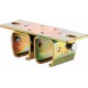 HELM 302 Double manchon avec prise plafond Galva