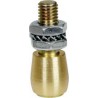HELM 549 S Butée laiton pour rail en U 540