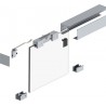 Garniture coulisse de porte STB GT-L80, Wand, 1-flg. sans Festteil, EV1