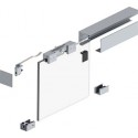 Garniture coulisse de porte STB GT-L80, Wand, 1-flg. sans Festteil, ER-effet