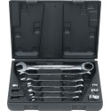 Coffret de clés mixtes a cliquet Gearplus 10 pièces - KS Tools 503.4260
