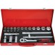 Coffret de douilles 1/2" 24 pièces KS