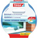 Ruban adhésif de masquage résistant UV - tesa 56250-00000-00 Precision (Par 12)