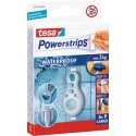 Tesa Powerstrips 6 languettes LARGE Waterproof jusqu'à 2 kg
