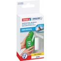 Tesa On & Off Bande auto-agrippante Universal noir 1m x 20mm