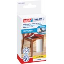 Tesa On & Off Bande auto-agrippante a coudre et a coller Universal blanc 1m x 20mm