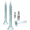 Vis agglo Embouts E-Jet 3,5x 30 TG galvanisé bleu avec fraisage (Par 1000)