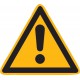 Panneau d'avertissement Danger SL 100mm