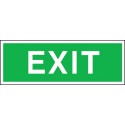 Panneau Alu EXIT 300x105 mm