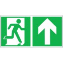 Panneau d'urgence 40x20cm