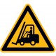 Panneau d'avertissement Alu Attention Chariot élevateur SL400mm