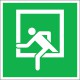 Panneau "Sortie de secours" 200 x 200 mm