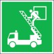 Panneau d'urgence film 200x200