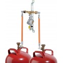 Système de cylindre 16 bar 2FL 4 kg/h, 50 mbar