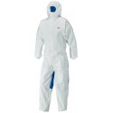 Combinaison de protection 3M - 4555 - blanc/bleu Typ 5/6 Taille 2XL