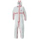 Combinaison de protection 3M - 4565, blanc/rouge Typ 4/5/6 Taille XL