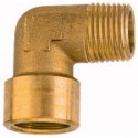 Raccord coudé laiton G/R 1/2 a./i./ MS