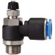 Régulateur de débit ZD B.Ser. G 1/4 a.Alimentation D10