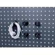 Support pour plaques perforées, Lot de 5,
