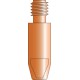 Tube contact M6 0,8 mm - 28mm E-Cu (Par 10)