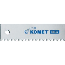 Lame de scie alternative, Long. : 600 mm, Larg. : 50 mm, Épais. : 2,5 mm, Dents par pouce : 6