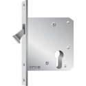 Serrure pour porte coulissante WC,D55,20kt,DL/DR