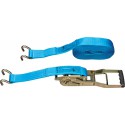Sangle arrimage 6 m 50mm, 5 T,U-crochet