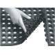 Caillbotis caoutchouc 900X900X15mm