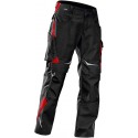 Pantalon de travail noir/rouge, Gr.110