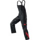 Salopette Pulsschlag noir/rouge, Gr.58