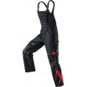 Salopette Pulsschlag noir/rouge, Gr.90