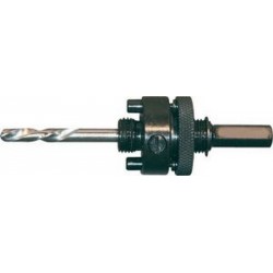 Queue d'emmanchement pour scies cloches, Queue d'emmanchement : Queue à six pans/ de 9,5 mm, Pour les scies cloche d'un Ø de 14-30 mm
