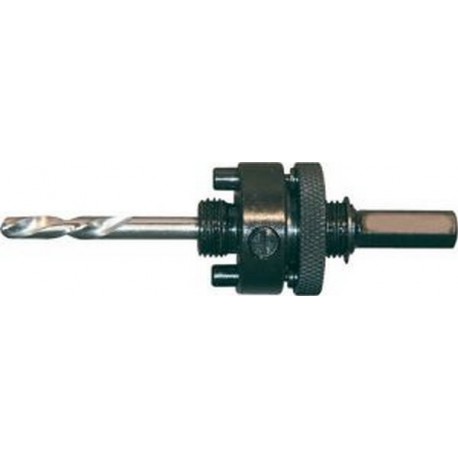 Queue d'emmanchement pour scies cloches, Queue d'emmanchement : Queue à six pans/ de 11,1 mm, Pour les scies cloche d'un Ø de 32-152 mm