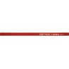 Crayon de charpentier oval rouge 24cm Lyra (Par 12)