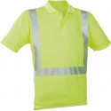 Polo-T-Shirt haute visibilité jaune ,Taille 3XL