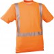 T-shirt Haute visibilité orange vif ,Taille 3XL