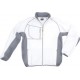 Veste Champ, Gr.S, blanc/gris