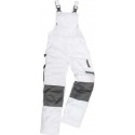 Salopette de travail Champ, Taille 54, blanc/gris
