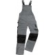 Salopette de travail Champ, Taille 48, gris/noir
