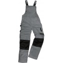 Salopette de travail Champ, Taille 58, gris/noir