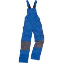 Salopette de travail Champ, Taille 48, bleu/gris
