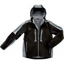 Veste Softshell Proaktiv, Taille L, noir/gris