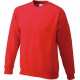 Sweat shirt Taille L, rouge feu