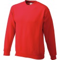 Sweat shirt Taille L, rouge feu