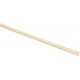 Manche balai bois 24 mm 160 cm