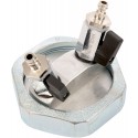 Raccord gaz DN40 m.2xvanne