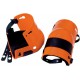 Nierhaus paire de genouillères protection en orange, 20 mits c.