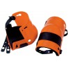 Nierhaus paire de genouillères protection en orange, 20 mits c.