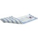 Serpillère Professionnelle en Microfibre, Premium, 50 cm blanc-bleu (Par 5)